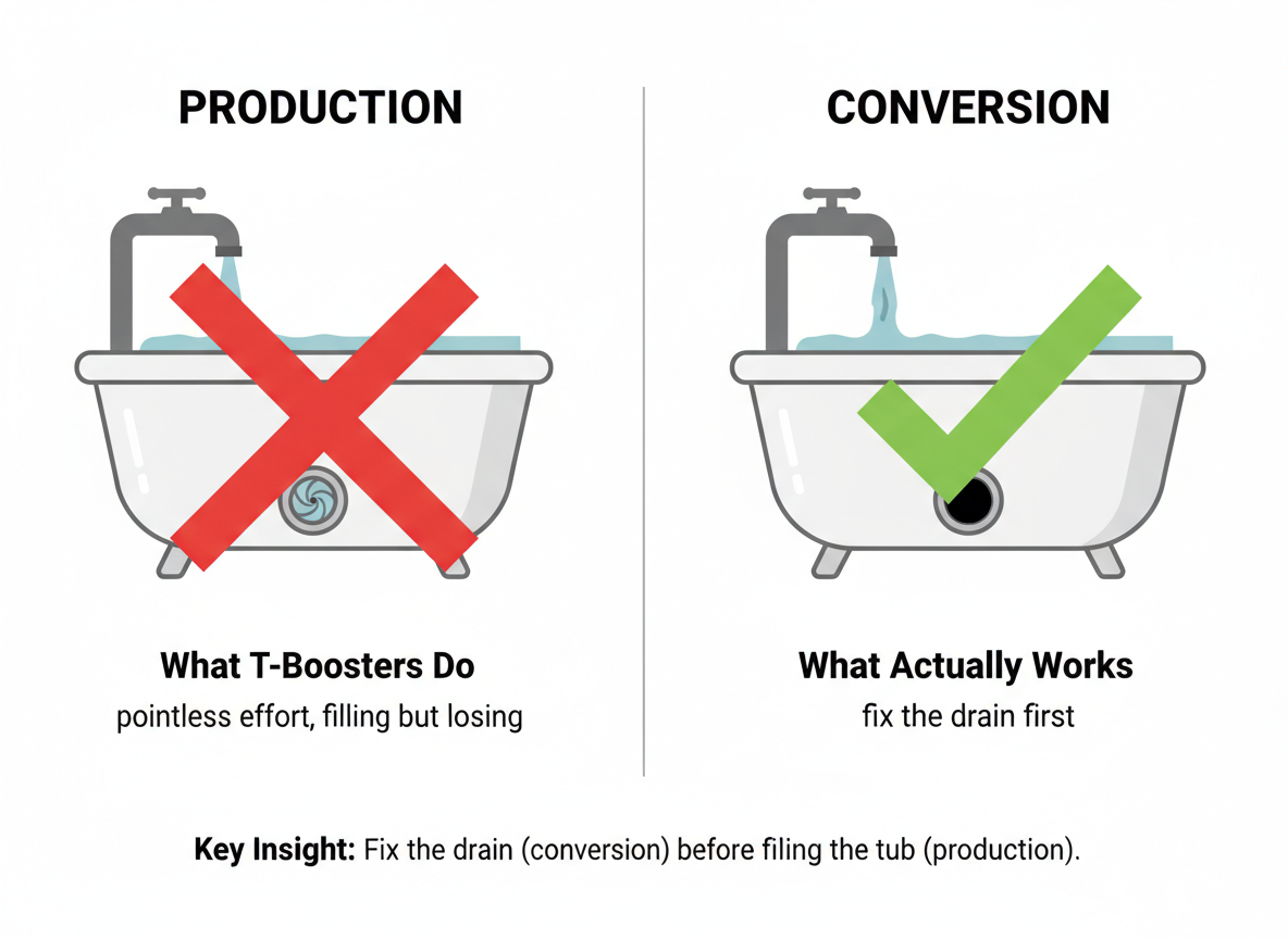 Production vs Conversion